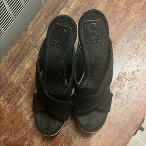 Tory Burch Elegant Black Sandals